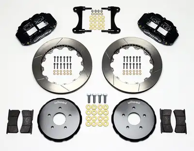 Wilwood Brakes 2007 - 2013 Infiniti, Nissan Forged Narrow Superlite 6R Big Brake Front Brake Kit (Hat) - 140-11583
