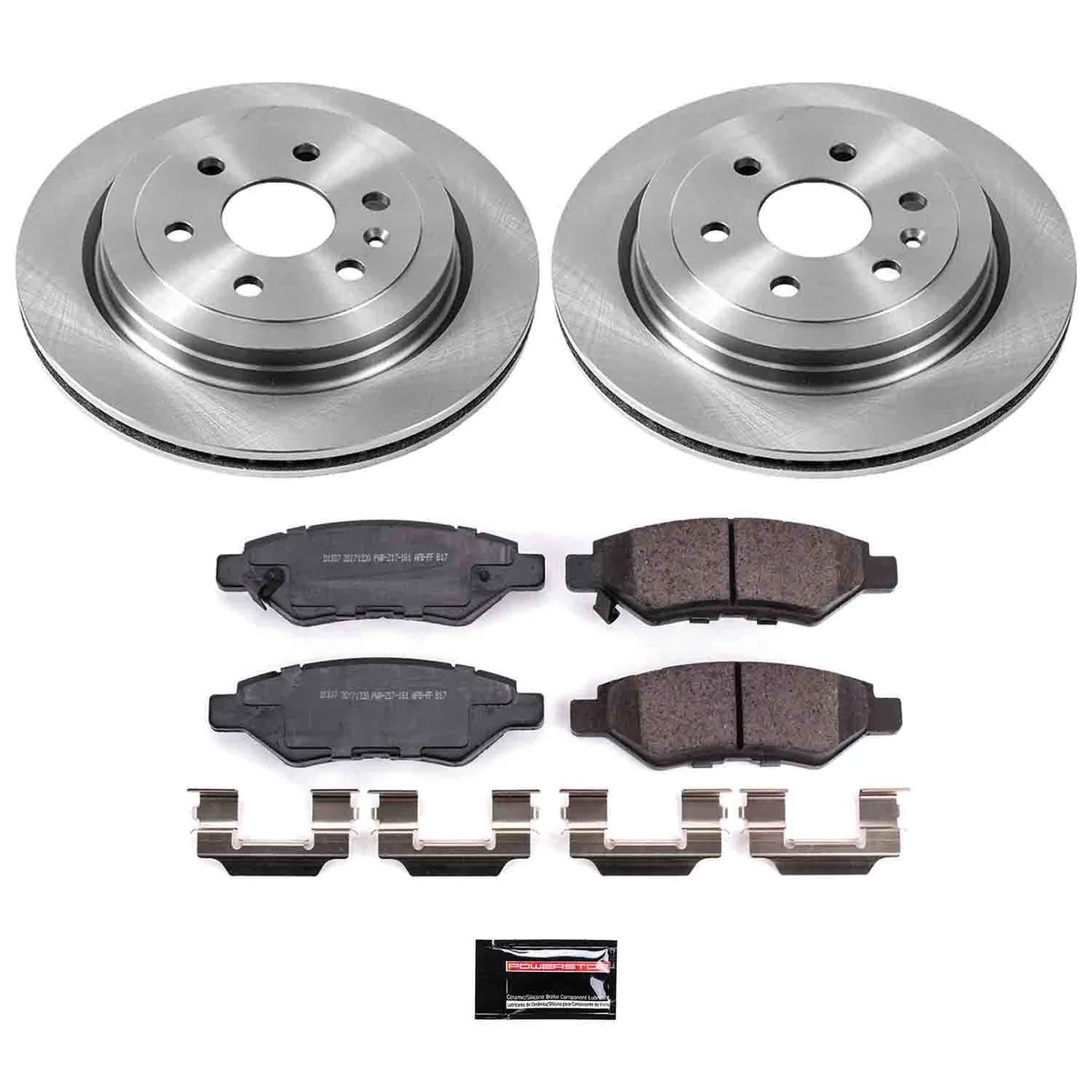 Autospecialty Brake Kit Rear 2010-2016 Cad Srx 2011 Saab 9-4x product image