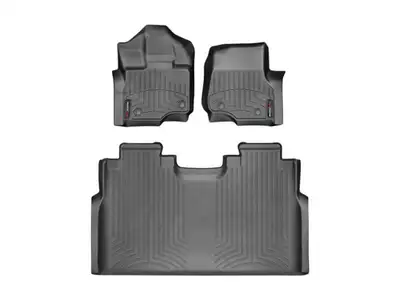 Weathertech 15-23 F150 Raptor SuperCrew Bucket Seats WeatherTech HP Floorliners Kit