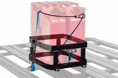 Rhino-Rack USA Rhino Rack Double Vertical Jerry Can Holder