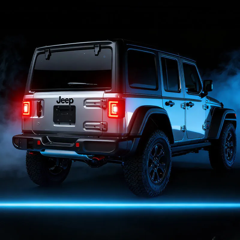 Flush Mount Jeep Wrangler Tail Lights – Ultra Bright LED Upgrade for JL 2018–2026 product image