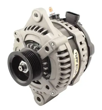 Tuff Stuff Performance Accessories 225 Max Amp Alternator 6-Groove OEM Wire Cast