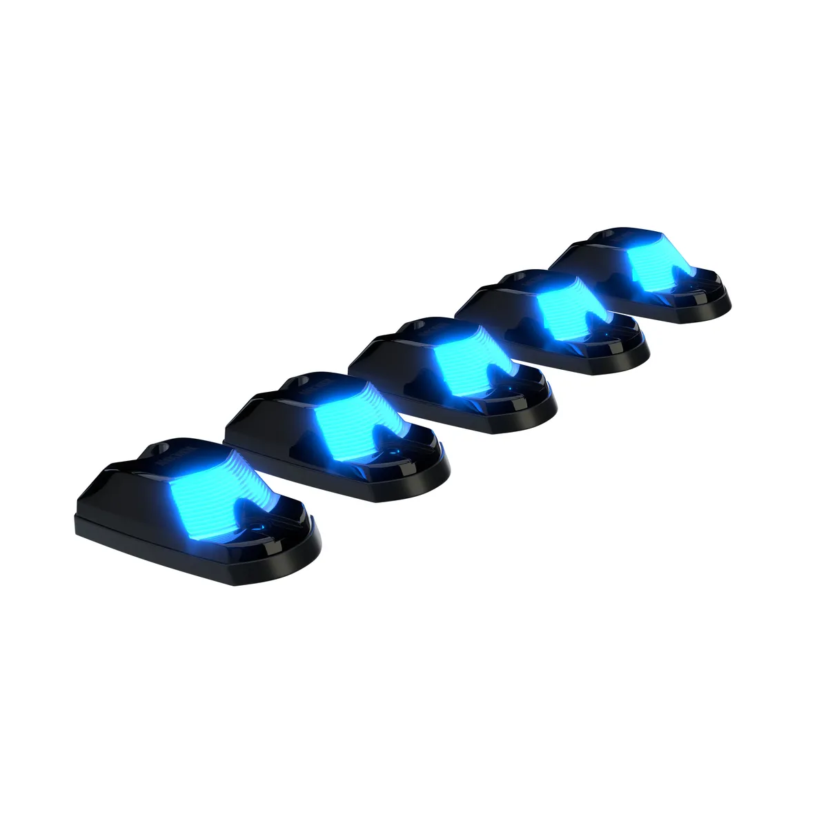 Ford 17-25 Super Duty 5-Piece Ultra Bright RGB Multi-Colored LED Cab Roof Lights Bluetooth App (Fresh Install: For Models That Did Not Come With Factory Cab Lights) - Multiple Lens product image