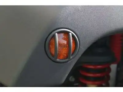 Rugged Ridge Euro Guard Pair Side Marker Black JK Wrangler 0716