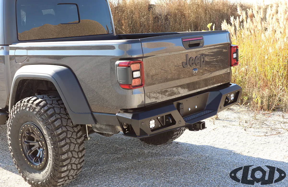 JT Destroyer Rear Bumper (Black Powder Coated) product image