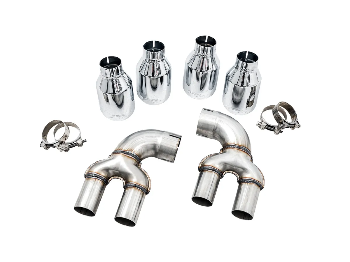 AWE Track Edition Exhaust for G2X M340i / M440i - Diamond Black Tips product image