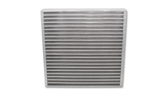 Vibrant Performance Universal Oil Cooler Core; 12 in. Core Width; 2 in. Core Thickness; 12 in. Height; 6061 Aluminum;