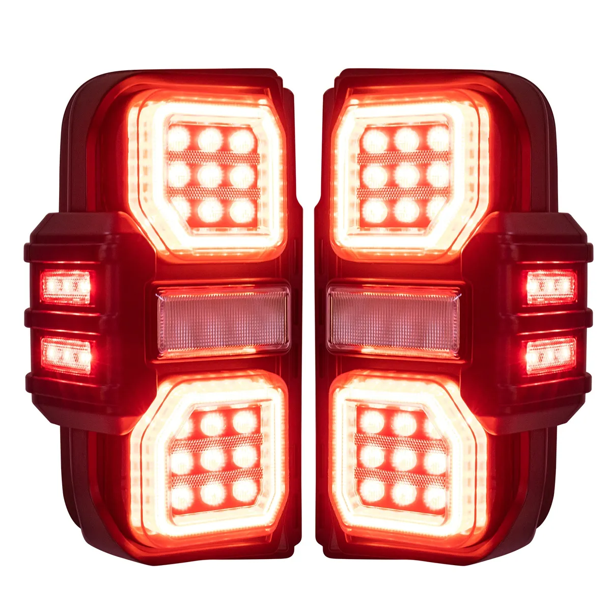 Raptor Style LED Tail Lights W/ Starting Animation For 21+ Ford Bronco ( Excluding Raptor, Sport ) product image