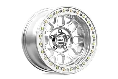 KMC Wheels KMC Wheels KM235 Grenade Crawl Beadlock Wheel, 17x9 8x6.5 - Machined