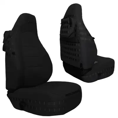 Bartact Front Tactical Seat Covers for Jeep® Wrangler TJ 1997-02 (PAIR) w/ MOLLE Bartact