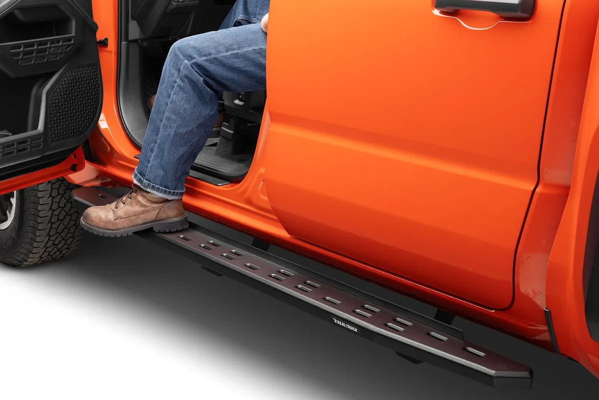 RealTruck (Go Rhino) RB30 Slim Running boards - Complete Kit 2024-2025 Toyota Tacoma; Double Cab product image