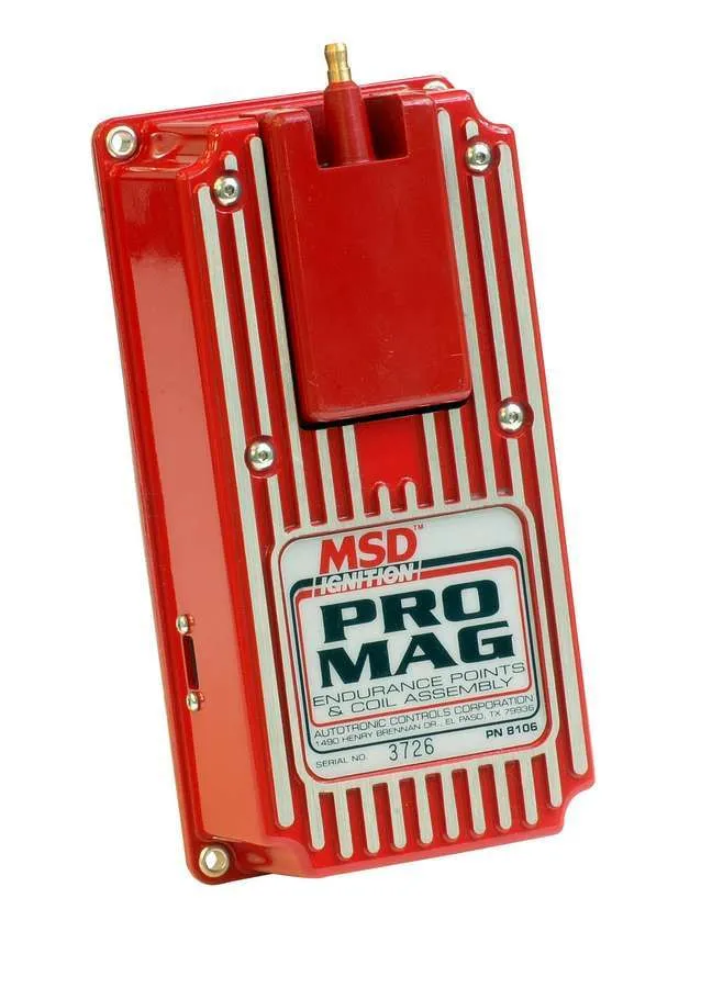 MSD Amp Points Box, Red