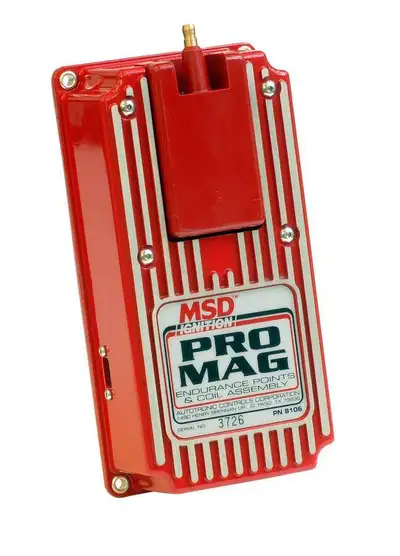 MSD Amp Points Box, Red