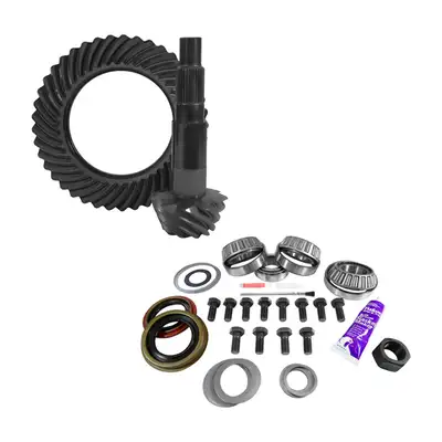 Yukon Gear and Axle 11.25 Inch Dana 80 4.11 Rear Ring & Pinion, Install Kit, 4.375 Inch Od Head Bearing USA Standard