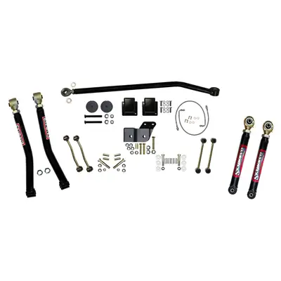 Skyjacker 5.5 in. Component Box. Gladiator JT Non-Rubicon. Gas Will Not Fit Diesel Models. Will Not Fit Mojave Models. Aftermarket Double Cardan Front Driveshaft With Transfer Case Output Yoke Required.