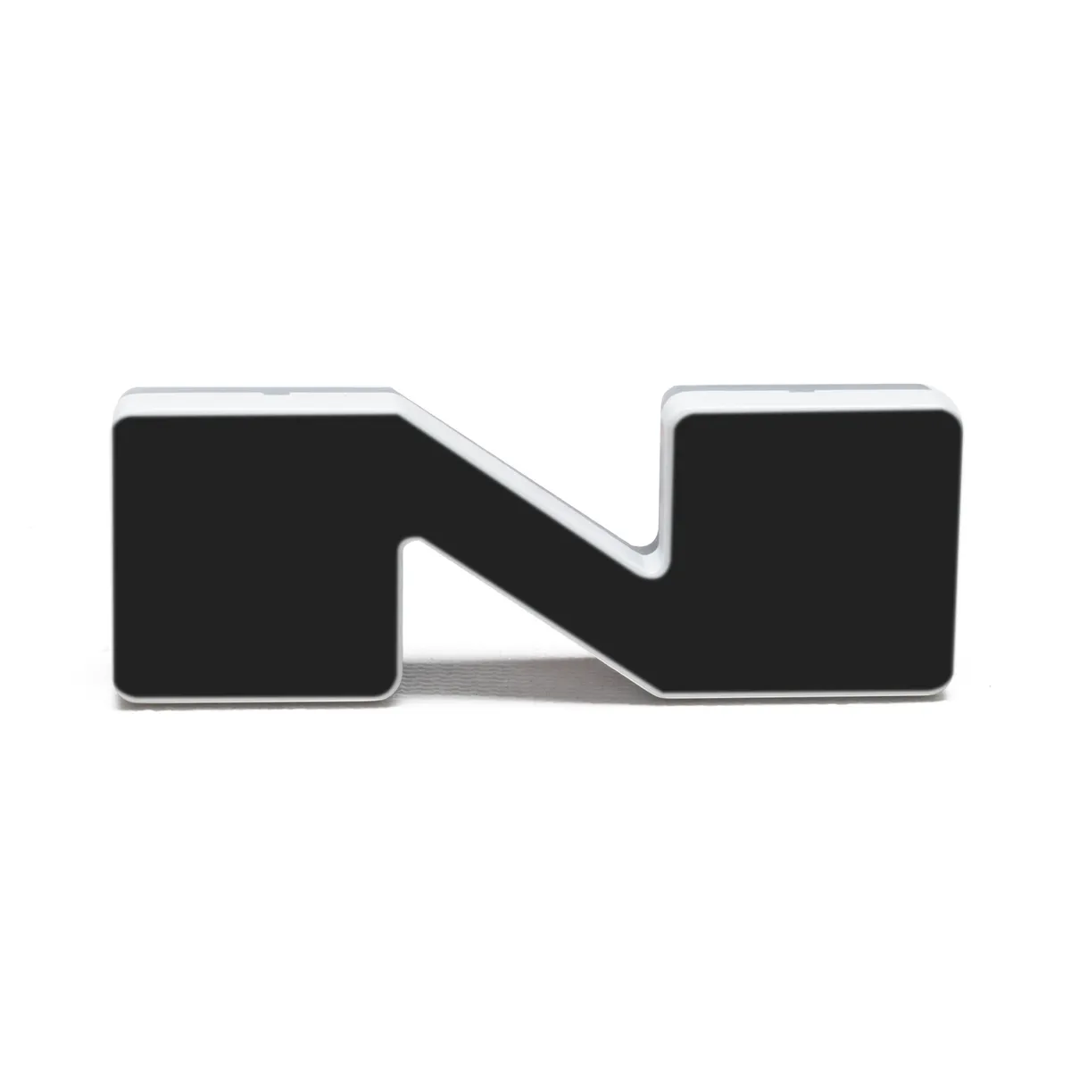 ORACLE Lighting Universal Illuminated LED Letter Badges - Matte Black Surface Finish - N product image