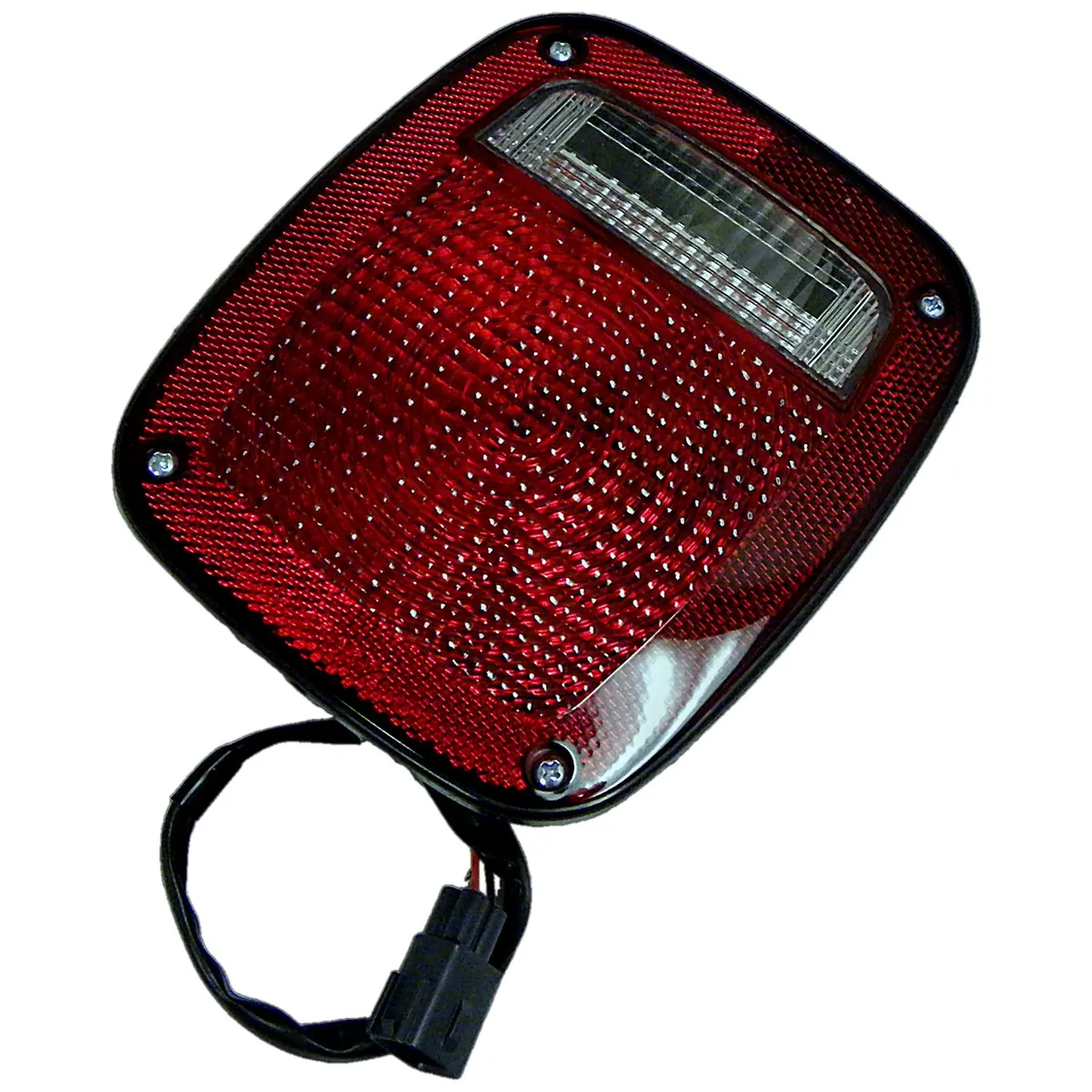 Crown Automotive Jeep Replacement 56018649AC Left Tail Lamp for Jeep 1998-2006 TJ Wrangler, Has Square 4-Prong Connector product image