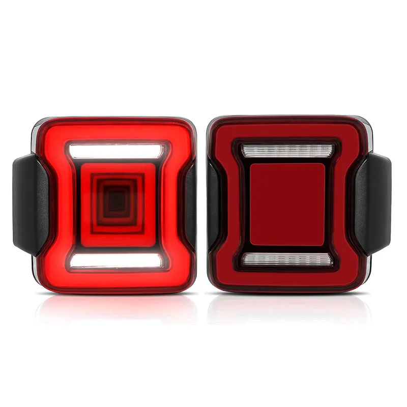 JL Styling LED Taillights Assembly for 2007-2018 Jeep Wrangler JK JKU product image