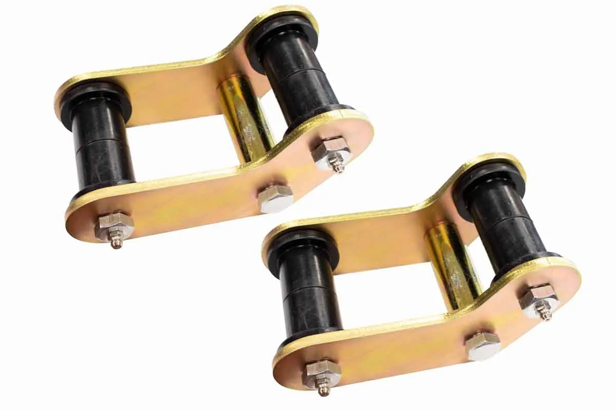 Fishbone Offroad Fishbone Offroad Rear Boomerang Shackles for 1987-1995 Jeep Wrangler FB27251