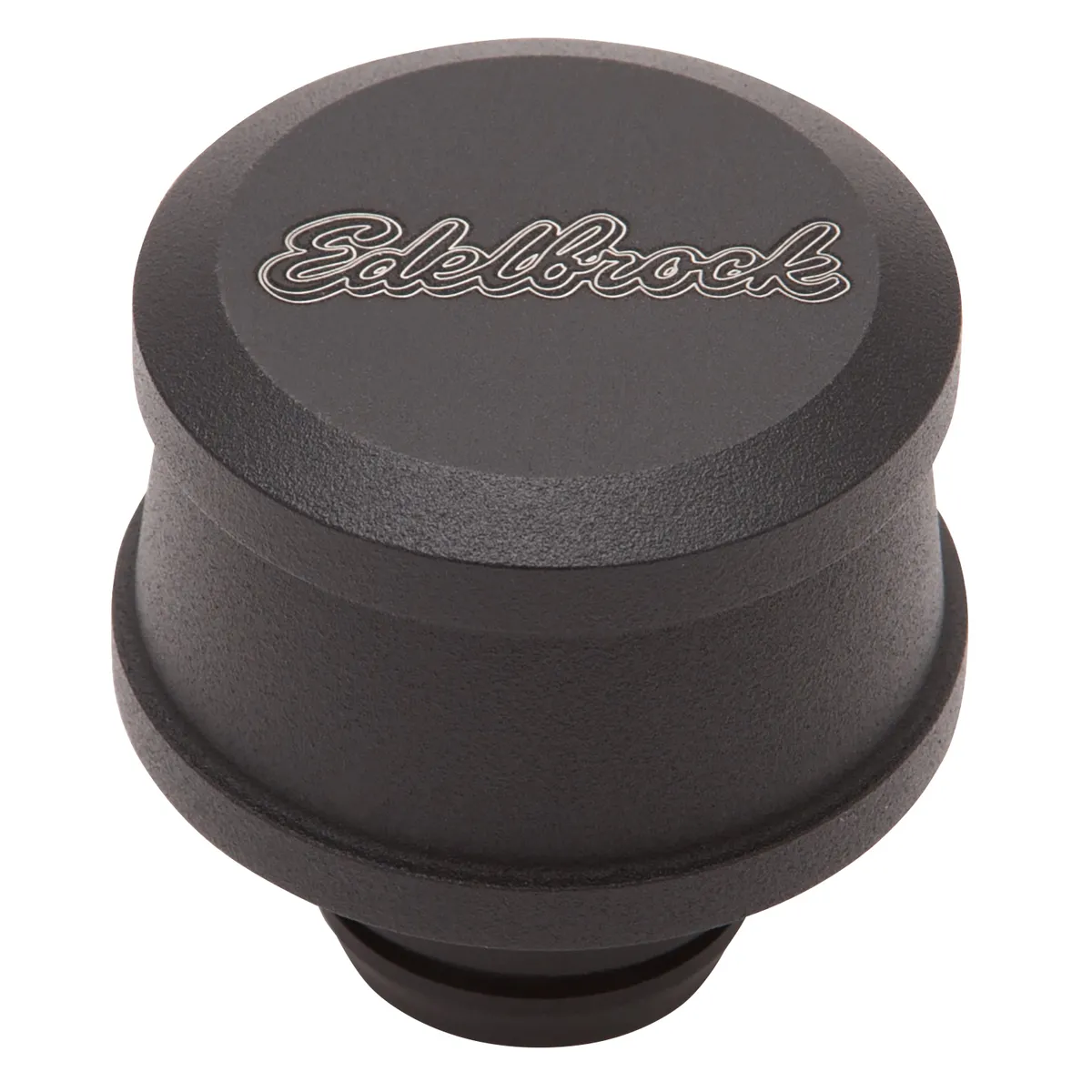 Edelbrock 42133 Push-in Round Billet Aluminum Breather - Black product image