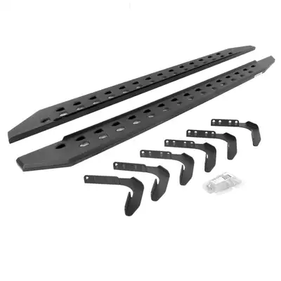 Go Rhino Go Rhino 69415087SPC - RB10 Slim Line Running Boards With Mounting Brackets - Textured Black