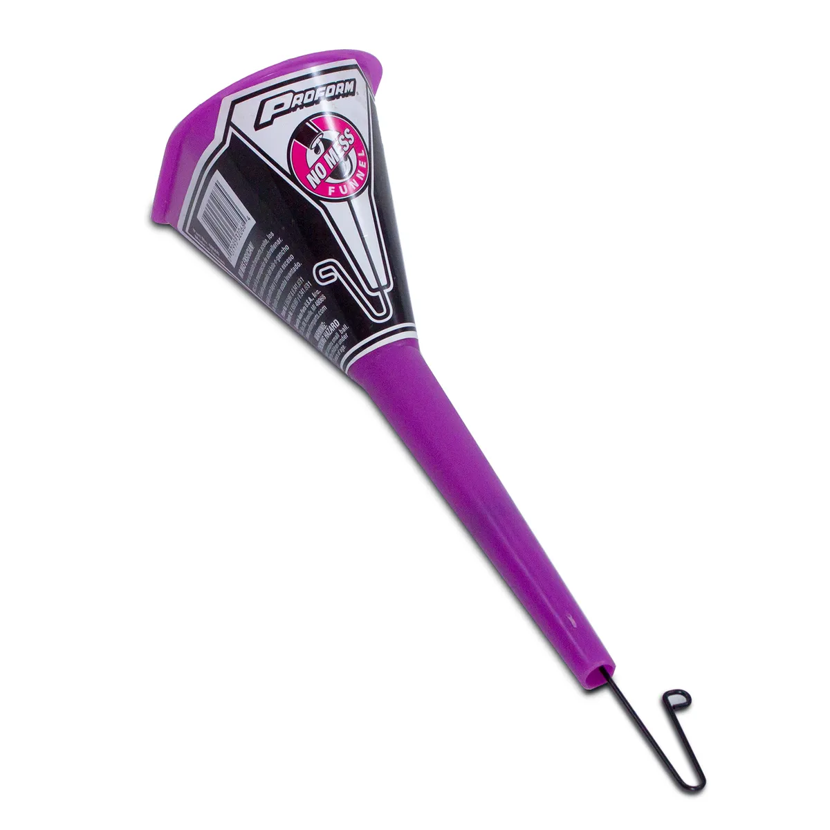 Funnel Proform No-Mess Ball and Hook Design Triangular Shape Plastic Purple Proform product image