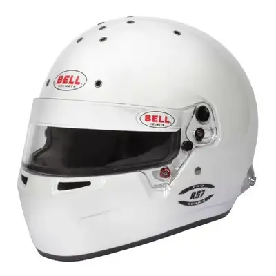 Bell Helmet Rs7 7-5/8+ White Sa2025 Fia8859