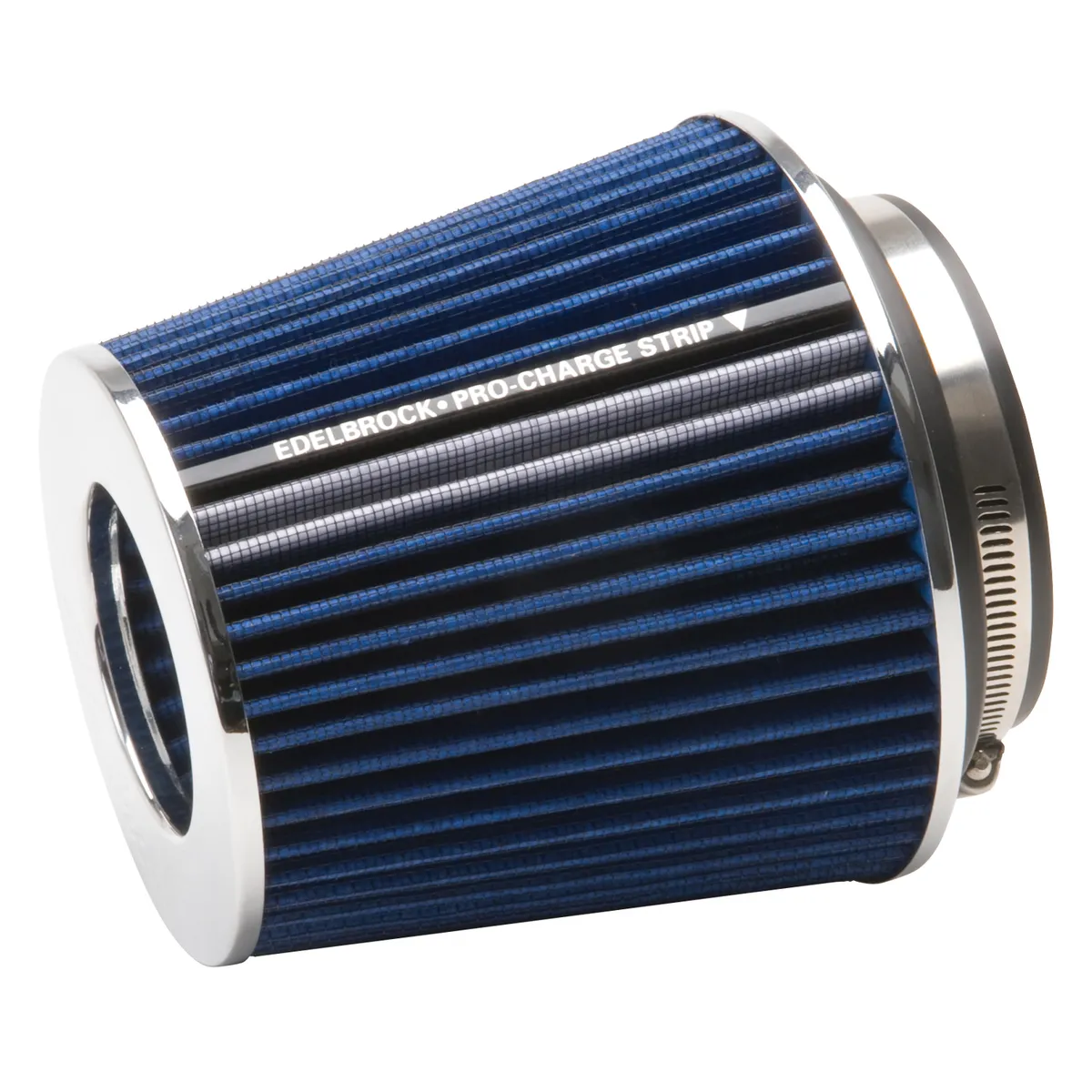 Edelbrock 43643 Pro-FloÃ‚® Universal Blue Medium Conical Air Filter with 3, 3.5, and 4 Inlet product image