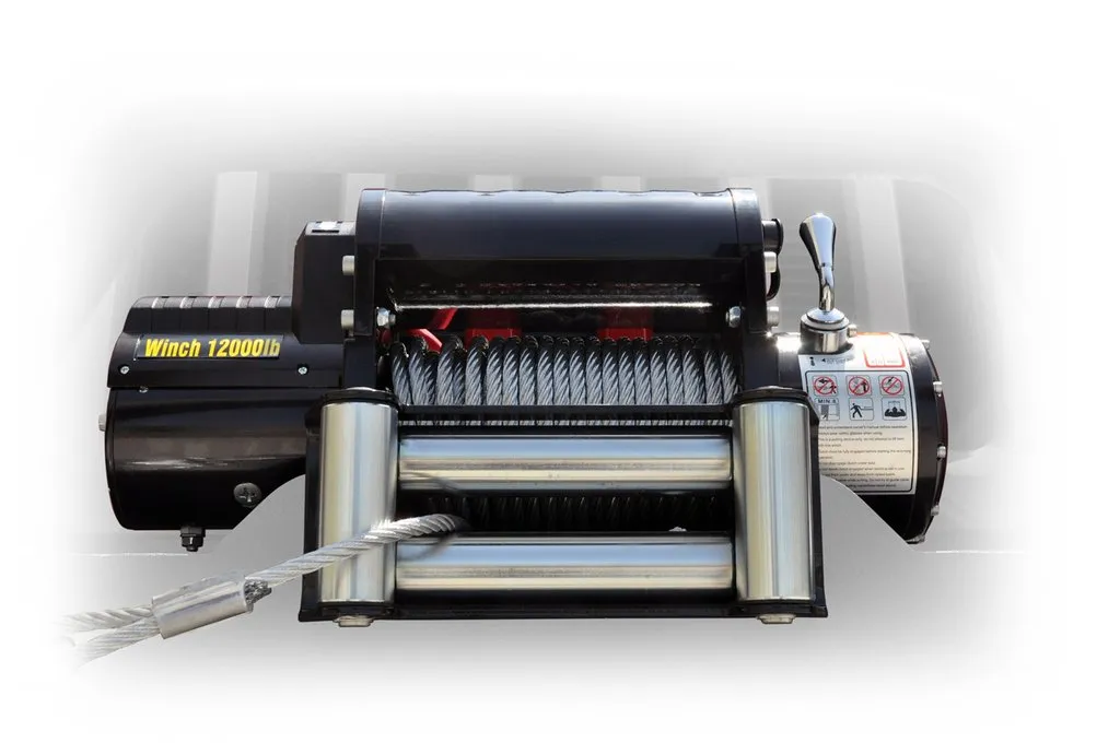 DV8 Offroad Winch w/ Steel Cable and Wireless Remote 12,000lbs product image