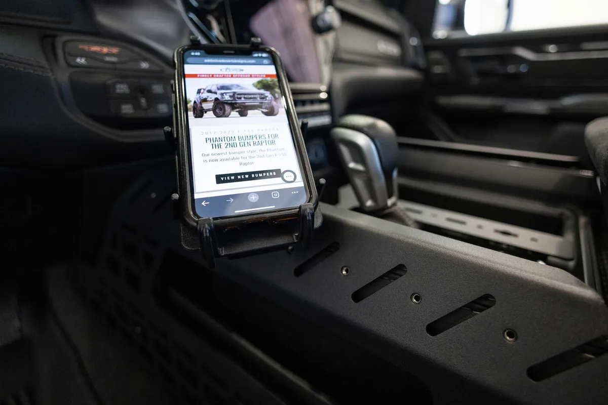 21c RAM 1500 Trx/Rho Center Console Molle Panels & Digitial Device Bridge product image