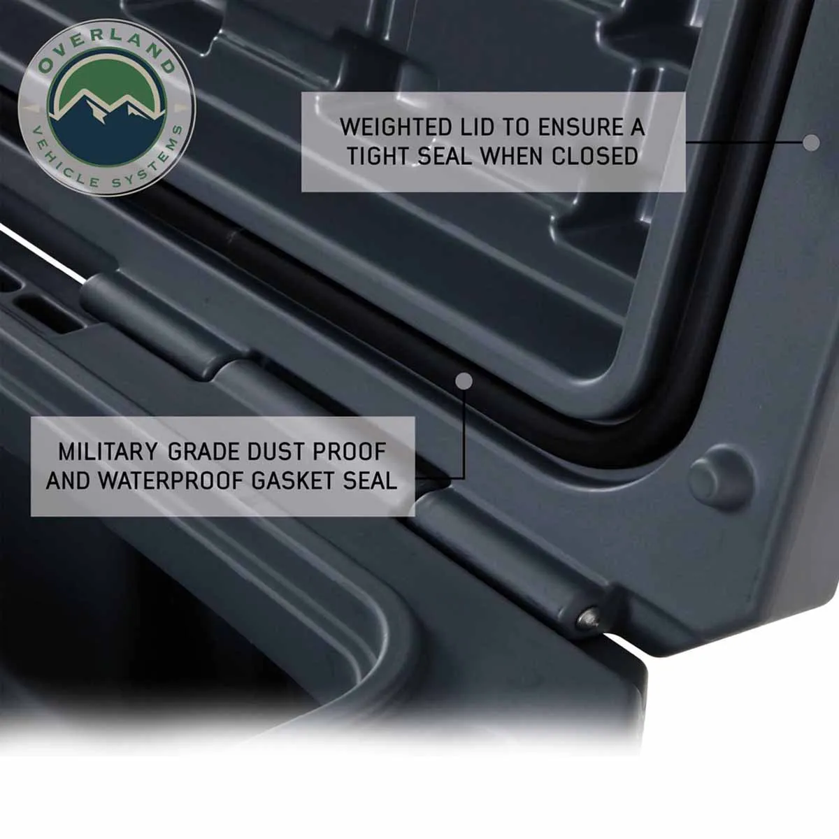 Stay Dry With Overland Vehicle Systems 95 Quart Dry Box Overland Vehicle Systems product image