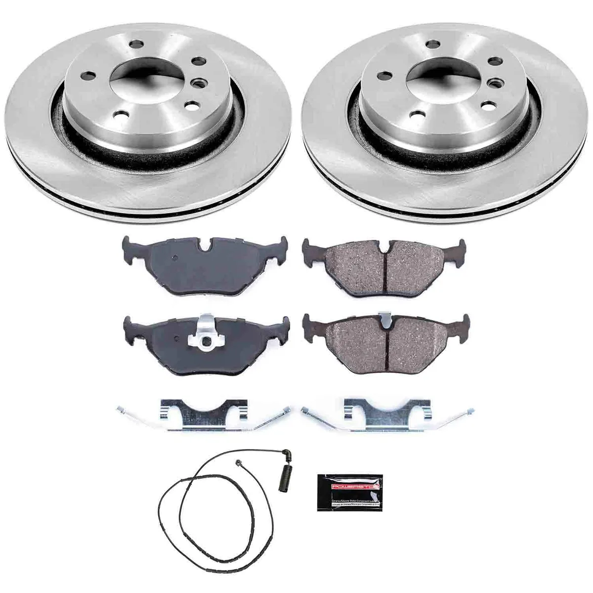 Autospecialty Brake Kit Rear 2000 Bmw 323i 2001-2006 Bmw 325ci 2001-2005 Bmw 325i 2000 Bmw 328ci 19 product image
