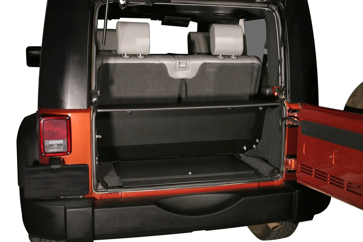 07c Wrangler Tailgate Security Enclosure Black product image