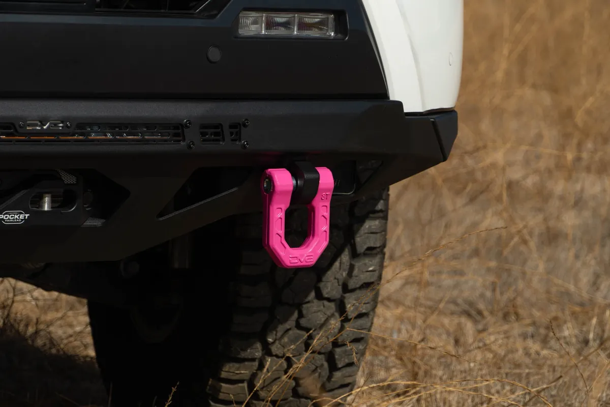 Elite Series D-Ring Shackles | Pair | Pink product image