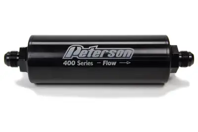 Peterson Fluid -10an 60 Micron Oil Filter w/Bypass