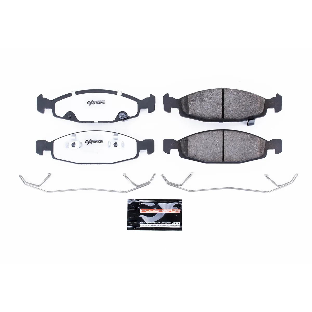Z26 Street Performance Carbon-Fiber Ceramic Brake Pads W/Hardware product image