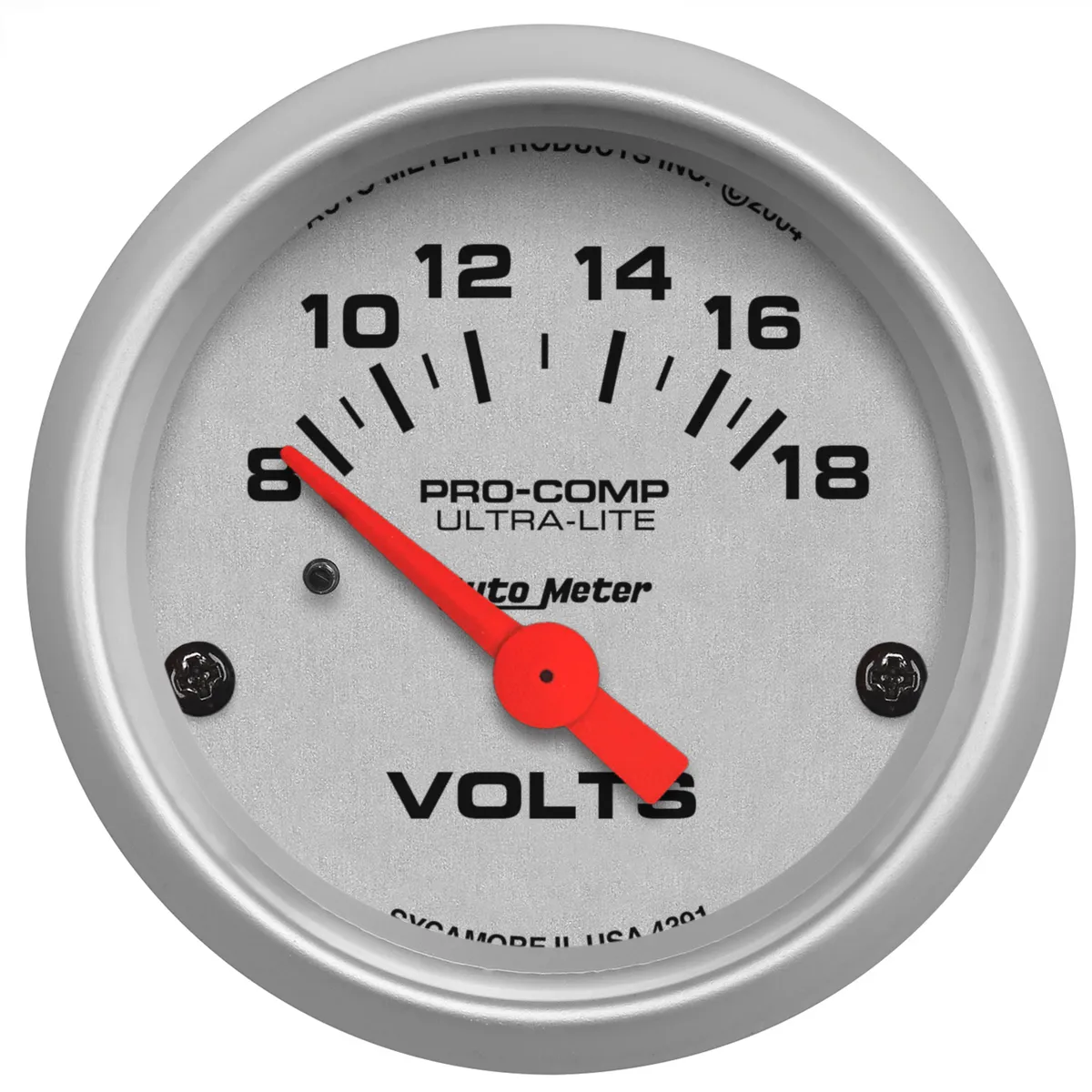 Gauge, Voltmeter, 2 1/16", 18V, Elec, Ultra-Lite product image