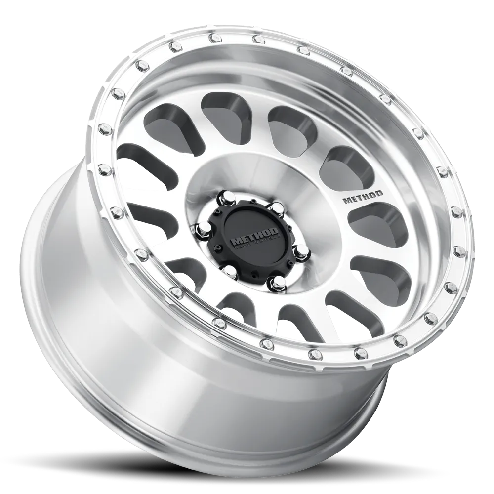 Aluminum Wheels 17x8.5 MR315 Bolt Pattern 6 On 139.7 Offset 0 Lip Size 1.65 Machined SL Clear Coat Method product image