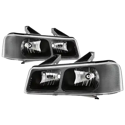 Spyder Auto 0319 Express/Savanna 1500/2500/3500 OEM Style Headlights Black
