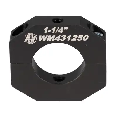 Wehrs Machine & Racing Products Accessory Clamp 1-1/4in Aluminum 1/4-20 Holes
