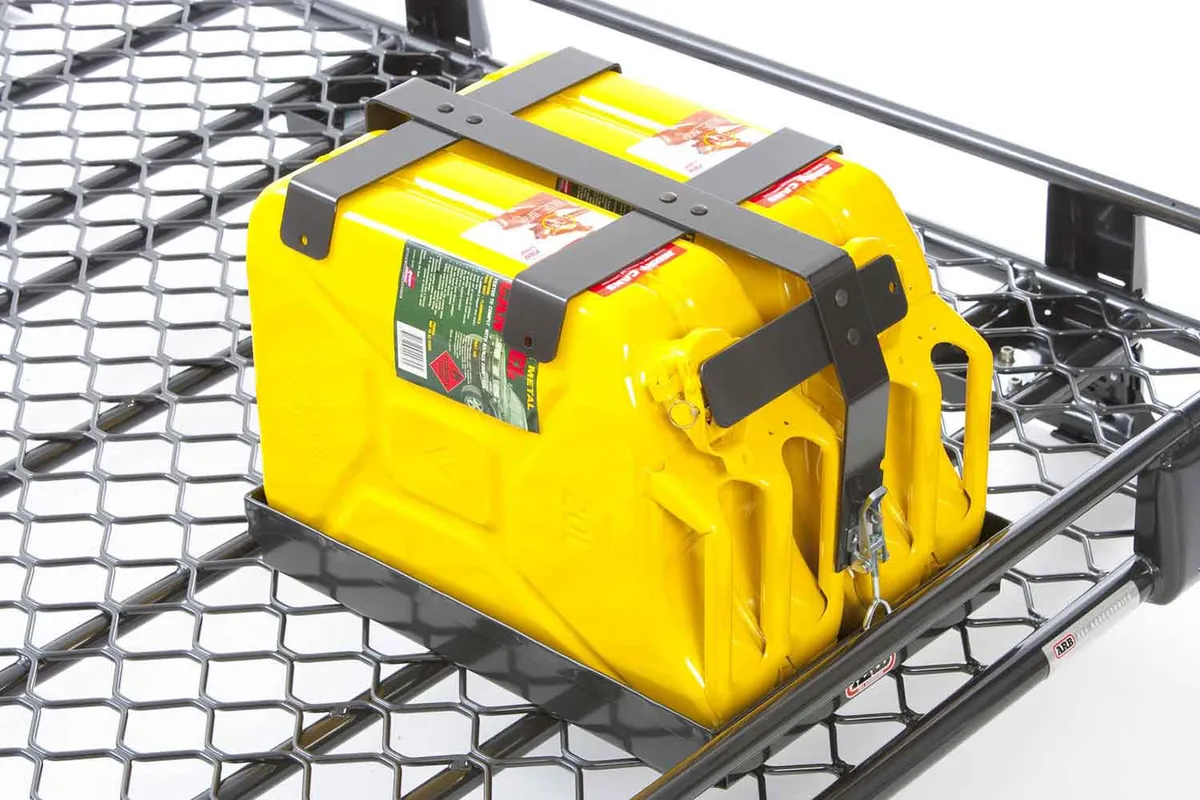 9097 Land Cruiser/9697 Lexus Lx450/03c 4runner Roof Rack Double Jerry Can Holder product image