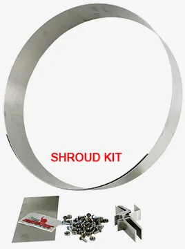 Hurricane Eng DR Fan Shroud Fits 19 x 26 product image