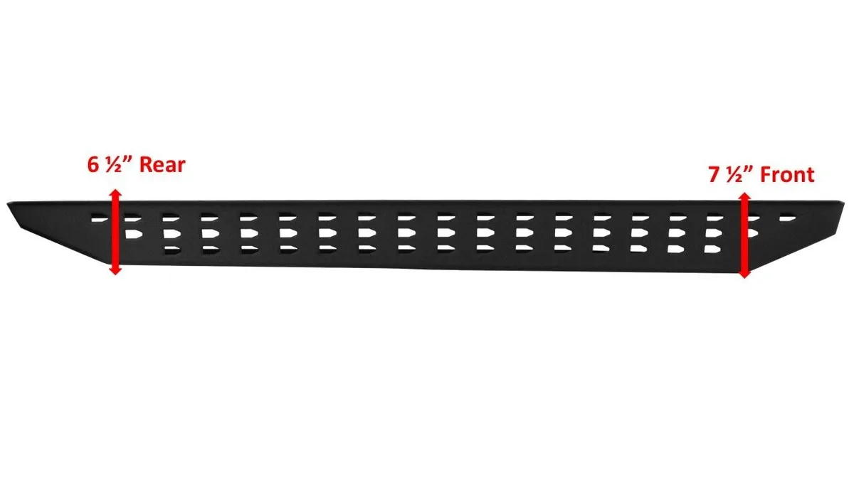 87in Long Running Boards Side Step rb 20 Black Powdercoat(Brkts Sold Sep) product image