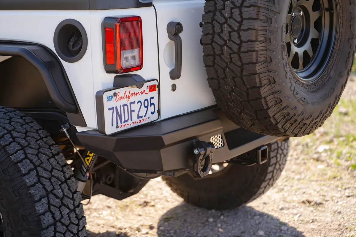 2007-2018 Jeep Wrangler JK | MTO Series Rear Bumper product image
