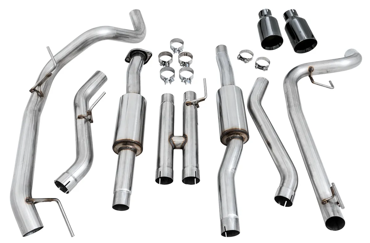 AWE 1FG Exhaust for Gen 2 Ford Raptor (Resonated Performance H-Pipe) product image