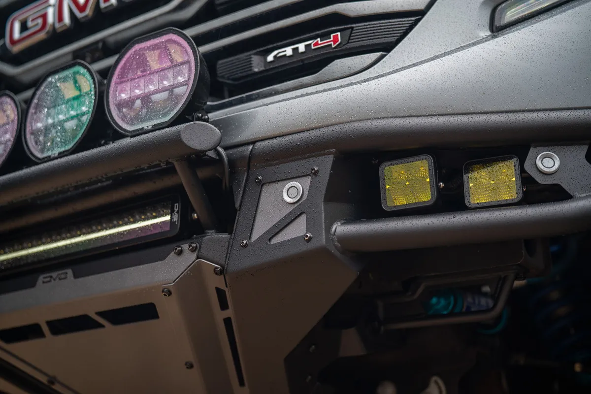 DV8 2022-2025 GMC Sierra 1500 Tube Front Bumper FBGC1-04 product image