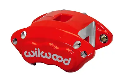 Wilwood Brakes Caliper GM D154 Red Dual Piston 1.62in Dia