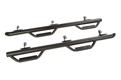 Rugged Ridge Spartan Nerf Bars Textured Black; 0718 Jeep Wrangler Jku 4 Door