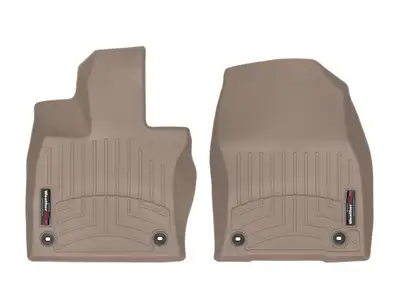 Weathertech FloorLiner™ DigitalFit®; Tan; Front;