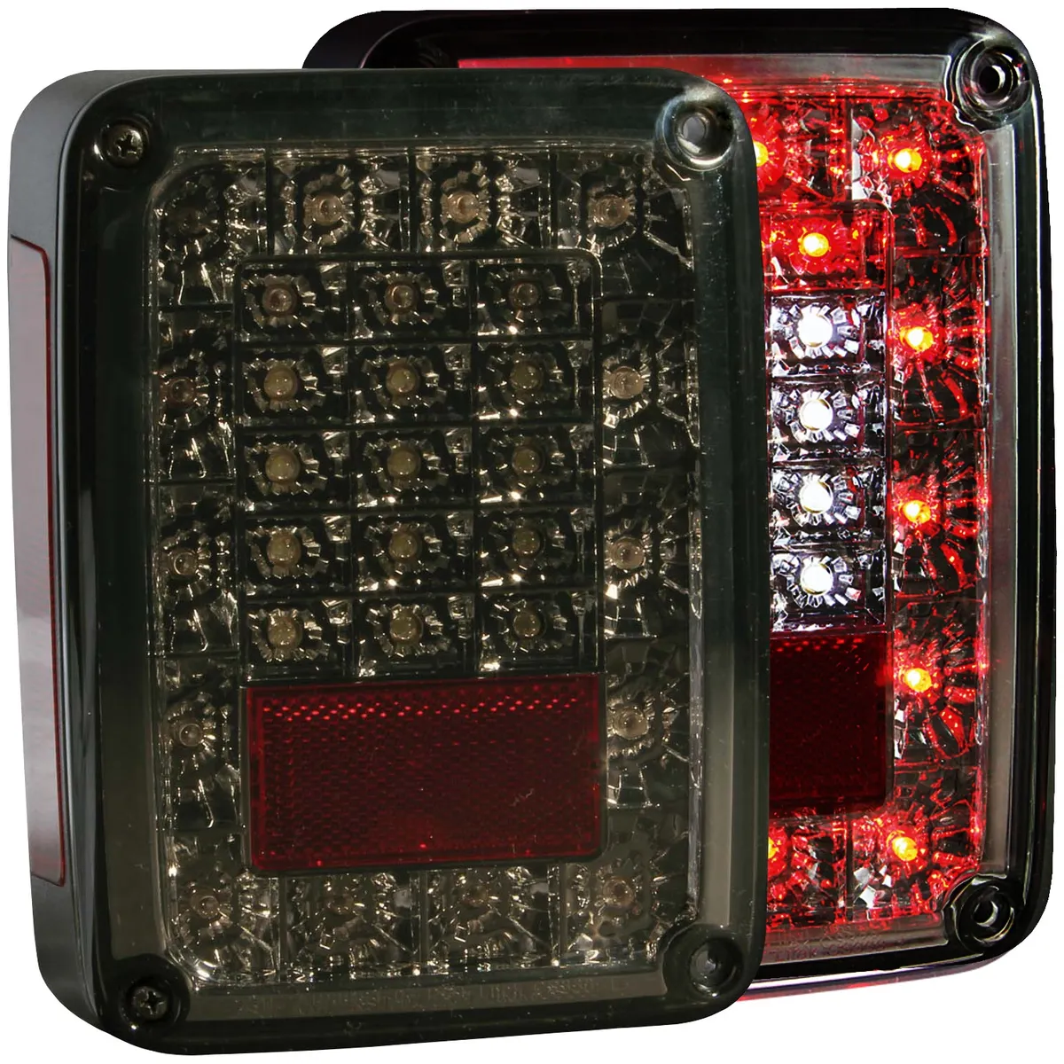 0715 Wrangler JK Smoke LED Taillights Driver/Passenger product image